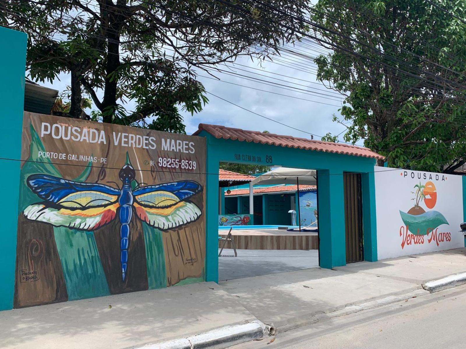 Pousada Verdes Mares - Porto De Galinhas Hotell Exteriör bild